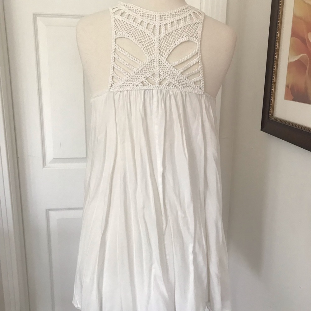 Crochet Trim Dress - Picture 3 of 6